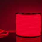 Гибкий неон Elektrostandard, IP67, 2835, 144 LED/м, 220В, круглый, свечение красное - фото 4316019
