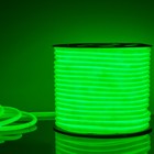 Гибкий неон Elektrostandard, IP67, 2835, 144 LED/м, 220В, круглый, свечение зелёное - фото 4316025