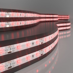 Светодиодная лента Elektrostandard, IP65, 2835, 60LED/м, 12В, свечение красное
