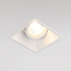 Точечный светильник алюминиевый Elektrostandard, 90х90 мм, G5.3, цвет белый - фото 301128078