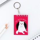 Брелок для ключей блокнот «Не беси меня», 5.5×7.5 см - Фото 2