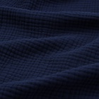 Плед с бахромой SL Home, муслин, 130×170 см, синий - Фото 10