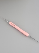 Крючок для вязания, двусторонний, с силиконовой ручкой, d=0.5/1 мм, 13.5 см, розовый - Фото 3