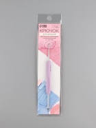 Крючок для вязания, двусторонний, с силиконовой ручкой, d=1.5/2 мм, 13.5 см, сиреневый - Фото 6