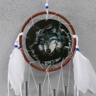 Ловец снов с музыкой ветра "Волк" 4 трубки 70х15,7х2 см - Фото 2