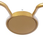 Люстра "Норвин" LED 40Вт 3000К золото 42х42х24 см 9937142