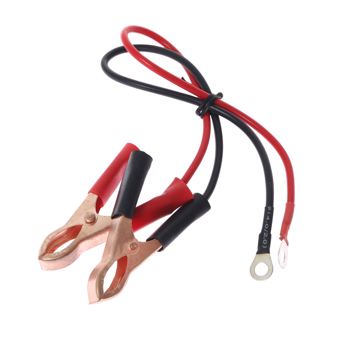 Провод-тестер с зажимом, 30 см, R=4 - Фото 1