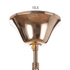 Люстра "Сандра" 10хЕ14 40Вт золото 62х62х32 см - фото 23948079