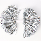 Помпон для чирлидинга, серебряный - Фото 2