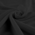 Лоскут кашкорсе с лайкрой, 50 × 50 см, цвет чёрный - фото 9489039
