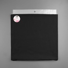 Лоскут кашкорсе с лайкрой, 50 × 50 см, цвет чёрный - фото 9489044