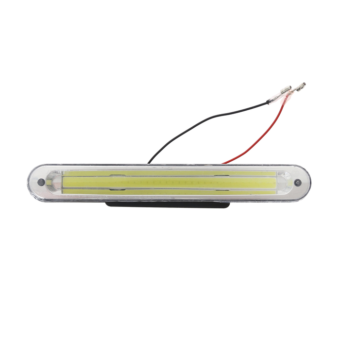 Светодиодная LED фара, 12 В, 24 Вт, 1 LED, 6500 К, провод 80 см, набор 2 шт