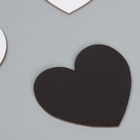 Набор холстов на магните «Сердце», 7,5 см, 4 шт - Фото 7