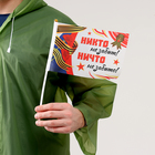 Набор к 9 мая «Мы помним, мы гордимся!», р-р 42-54, дождевик, флажок - Фото 7