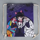 Мешок для обуви «Аниме. Девочка с косичками» (хлопковая) 41×30 см - Фото 4