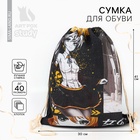 Мешок для обуви «Аниме комикс» (хлопковая) 41×30 см - Фото 1
