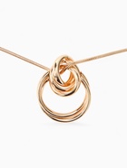 Кулон на цепочке «Геометрия», круги, цвет золото, 50 см - Фото 2