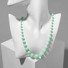 Бусы «Классика» блеск бусин, цвет радужно-зелёный, 45 см - Фото 4