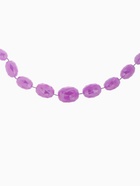 Бусы «Классика» овалы на увеличение, радужно-фиолетовые, 45 см - Фото 3