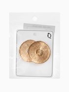 Клипсы для ушей QF «Диск», цвет золото - Фото 8