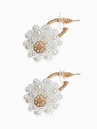 Серьги с жемчугом "Амели", цвет белый в золоте - фото 809444754