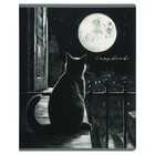 Тетрадь 48 листов в клетку на скрепке "Не просто коты...", обложка мелованный картон, твин-лак, УФ-лак, блок офсет, МИКС - фото 24443728