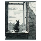 Тетрадь 48 листов в клетку на скрепке "Не просто коты...", обложка мелованный картон, твин-лак, УФ-лак, блок офсет, МИКС - фото 24443729