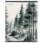 Тетрадь 96 листов в клетку на скрепке "Родные просторы", обложка мелованный картон, твин-лак, УФ-лак, блок офсет, МИКС (комплект 2 шт) - фото 23848146