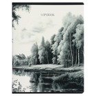 Тетрадь 96 листов в клетку на скрепке "Родные просторы", обложка мелованный картон, твин-лак, УФ-лак, блок офсет, МИКС (комплект 2 шт) - фото 23848149