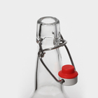 Бутылка бугельная с пробкой «Бесцветная», 330 мл, упаковка 12 шт - Фото 4