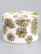 Коробка подарочная «Пасхальное яичко с цветком», завальцованная, 13×8.5 см - Фото 1