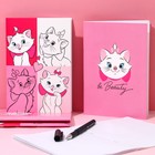 Блокнот А5, 40 листов, на скрепке, в точку, УФ-лак, «Кошечка Мари» - Фото 4