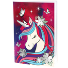 Блокнот А5, 40 листов, на скрепке, в точку, тиснение серебро, «Минни Маус и единорог» - Фото 11