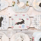 Набор декупажных карт 6 шт «Пасхальные кролики», 45 г/м2, формат А4 - Фото 3