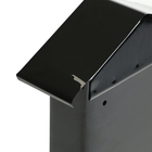 УЦЕНКА Ящик почтовый с замком, вертикальный «Филин», черный - Фото 2