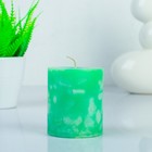 Свеча восковая "Кусочки льда", аромат зелёный чай - Фото 2