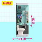 Мебель для кукол «Уборная», душ, унитаз - Фото 2