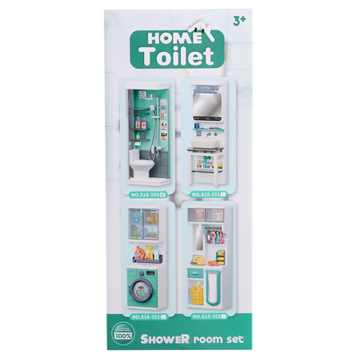 Набор мебели для кукол «Уборная», душ, унитаз