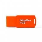 Флешка OltraMax, 4 Гб, USB 2.0, чт до 20 Мб/с, зап до 10 Мб/с, оранжевая - фото 3379741