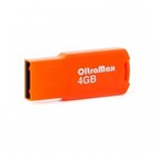 Флешка OltraMax, 4 Гб, USB 2.0, чт до 20 Мб/с, зап до 10 Мб/с, оранжевая - фото 9501940