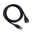 Кабель-удлинитель Exployd EX-K-1399, USB2.0, A(m)-A(f), 2 м, черный - Фото 3
