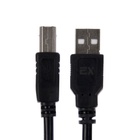 Кабель Exployd EX-K-1479, USB A (m) - USB B (m), 3 м, черный 10392788 - фото 16834783