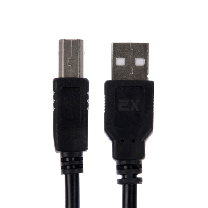 Кабель-удлинитель Exployd EX-K-1479, USB A (m) - USB B (m), 3 м, черный