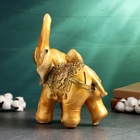 Копилка "Слон" золотой, 30х25см - Фото 3