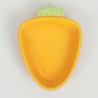 Миска керамическая для грызунов "Морковь" 11 х 8,5 см - фото 9489505