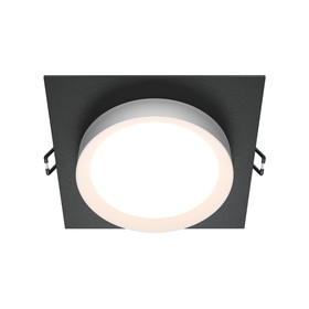 Светильник встраиваемый Technical DL086-GX53-SQ-BW, 1х15Вт, 11х11х5,2 см, GX53, цвет чёрно-белый