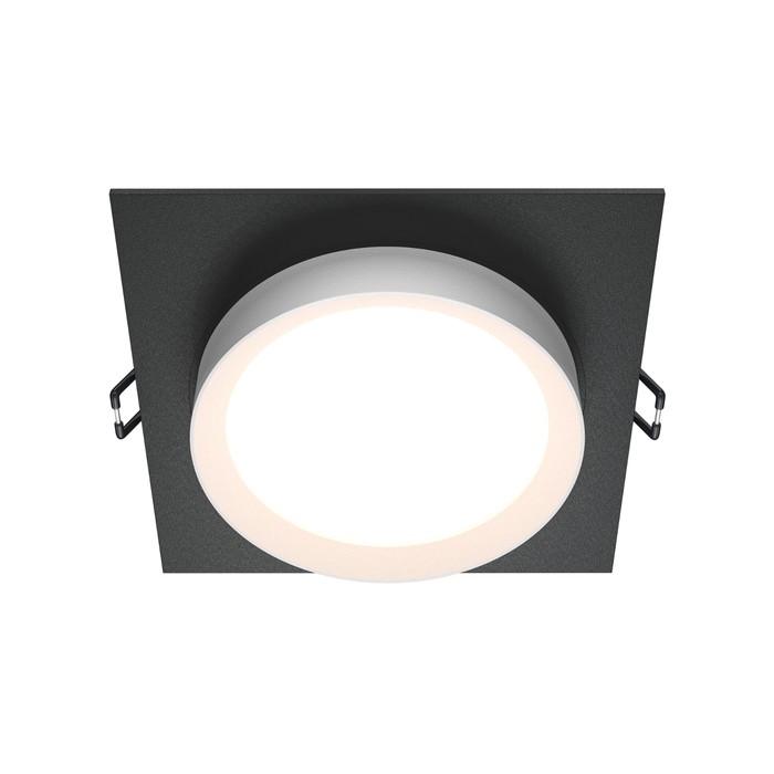 Светильник встраиваемый Technical DL086-GX53-SQ-BW, 1х15Вт, 11х11х5,2 см, GX53, цвет чёрно-белый
