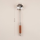 Ложка для спагетти SL Home «Рустик», 34×8.5 см, нержавеющая сталь, серебристая - Фото 2