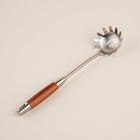 Ложка для спагетти SL Home «Рустик», 34×8.5 см, нержавеющая сталь, серебристая - Фото 3