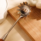 Ложка для спагетти SL Home «Рустик», 34×8.5 см, нержавеющая сталь, серебристая - Фото 9